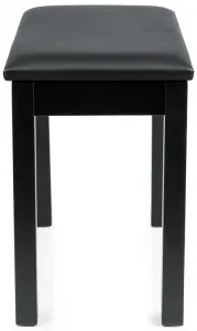 Gator Frameworks Traditional Wooden Piano Bench Black