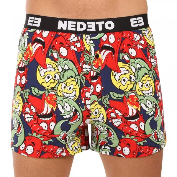 4PACK pánske trenky Nedeto viacfarebné (4NGV03) M, trenírky