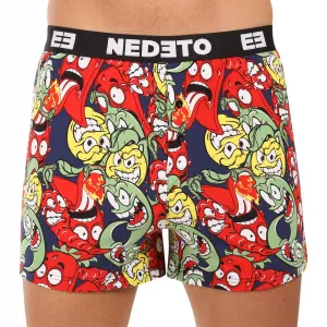 4PACK pánske trenky Nedeto viacfarebné (4NGV03) M, trenírky