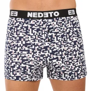 4PACK pánske trenky Nedeto viacfarebné (4NGV02) M, trenírky