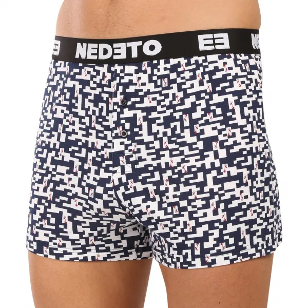 4PACK pánske trenky Nedeto viacfarebné (4NGV02) M, trenírky