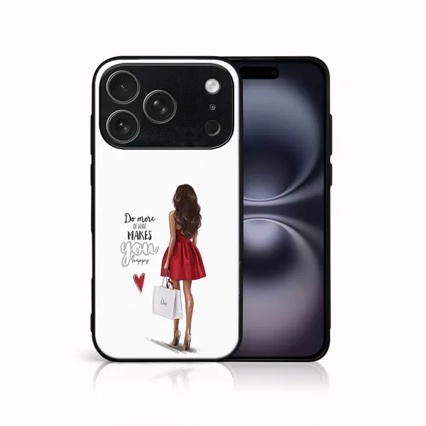 MY ART Ochranný kryt pre Apple iPhone 17 Pro Max RED DRESS (137)
