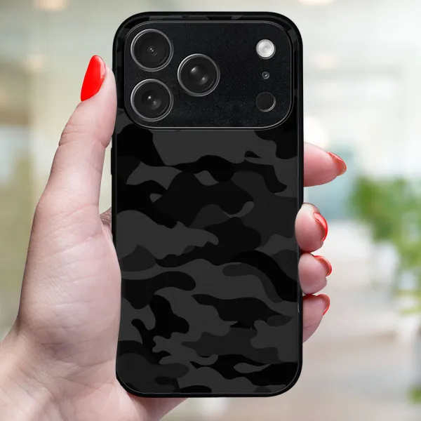 MY ART Ochranný kryt pre Apple iPhone 17 Pro Max BLACK CAMO (234)