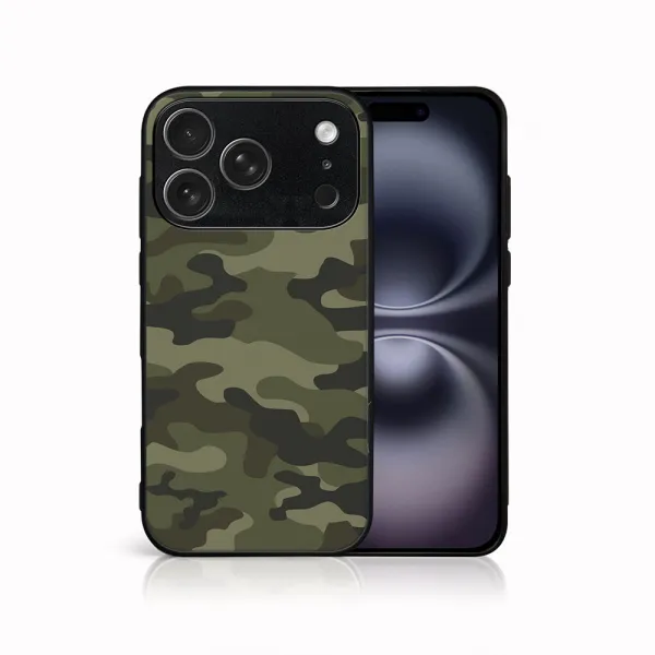 MY ART Ochranný kryt pre Apple iPhone 17 Pro GREEN CAMO (235)