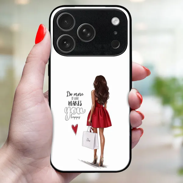 MY ART Ochranný kryt pre Apple iPhone 17 Pro Max RED DRESS (137)