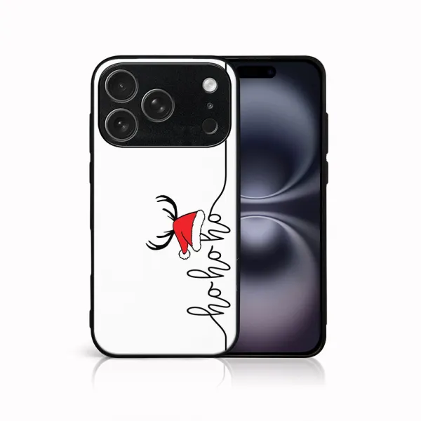MY ART Kryt s vianočným dizajnom Apple iPhone 17 Pro HOHOHO (073)