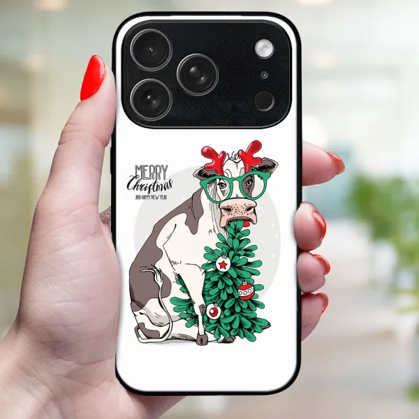 MY ART Kryt s vianočným dizajnom Apple iPhone 17 Pro Max MERRY CHRISTMAS (074)