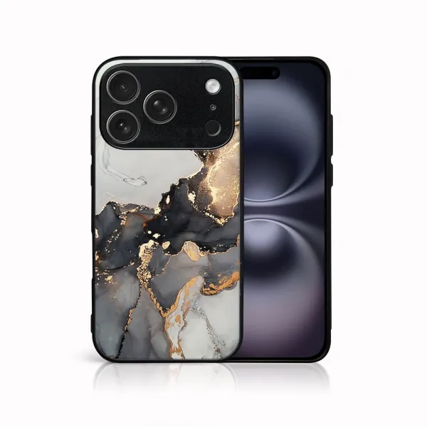 MY ART Ochranný kryt pre Apple iPhone 17 Pro Max GREY MARBLE (140)