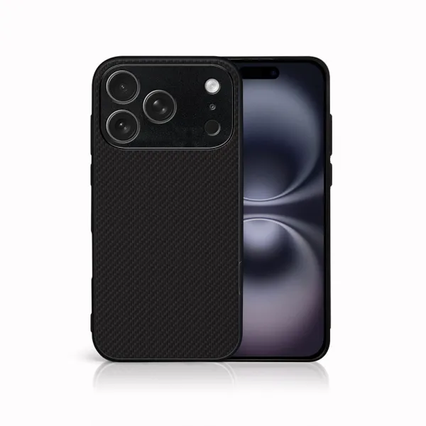 MY ART Ochranný kryt pre Apple iPhone 17 Pro Max CARBON (231)