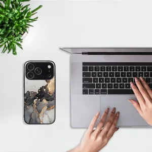 MY ART Ochranný kryt pre Apple iPhone 17 Pro Max GREY MARBLE (140)