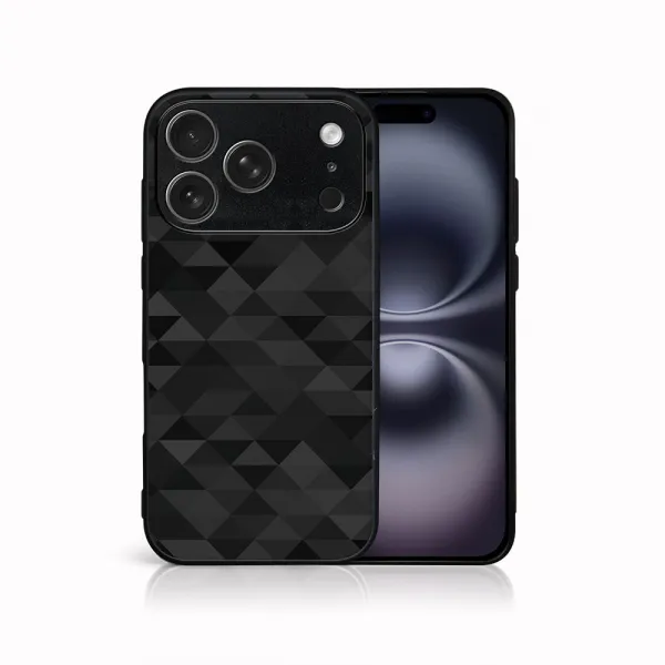 MY ART Ochranný kryt pre Apple iPhone 17 Pro BLACK TRIANGLES (232)