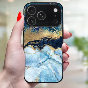 MY ART Ochranný kryt pre Apple iPhone 17 Pro Max BLUE MARBLE (141)