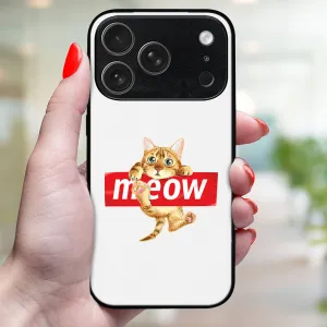 MY ART Ochranný kryt pre Apple iPhone 17 Pro Max MEOW (183)