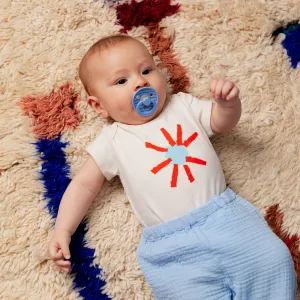 BIBS STUDIO Cumlíky z prírodného kaučuku Colour Pin 2ks - veľkosť 1 - Ivory Hush Mix