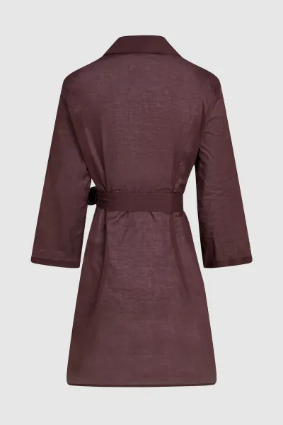 Plážové Oblečenie Karl Lagerfeld Karl Dna Signature Beach Dress Fudge