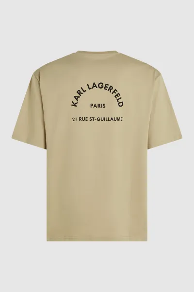Tričko Karl Lagerfeld Rsg Back Print T-Shirt Twill