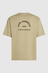 Tričko Karl Lagerfeld Rsg Back Print T-Shirt Twill