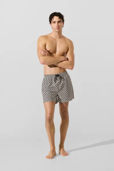 Plavky Karl Lagerfeld Karl Check Short Boardshort Checker-Board