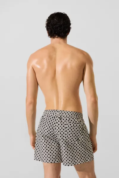 Plavky Karl Lagerfeld Karl Check Short Boardshort Checker-Board