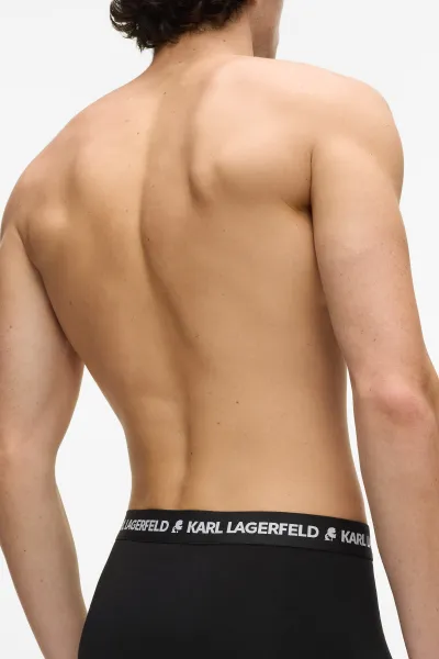 Spodná Bielizeň Karl Lagerfeld Geometric Aop Trunk Geo-Black-Sedona