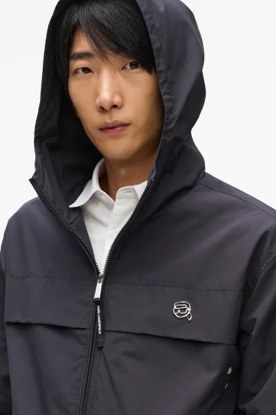 Bunda Karl Lagerfeld Ikon Lightweight Jacket Black