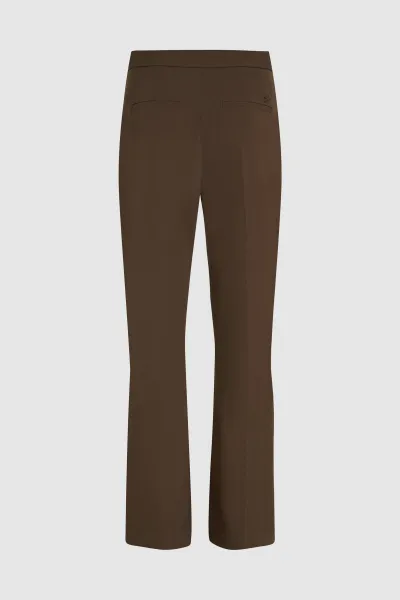 Nohavice Karl Lagerfeld Snap Detail Fashion Pants Java