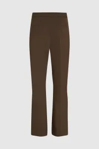 Nohavice Karl Lagerfeld Snap Detail Fashion Pants Java