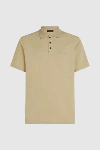 Tričko Karl Lagerfeld Ikon Jersey Sslv Polo Twill