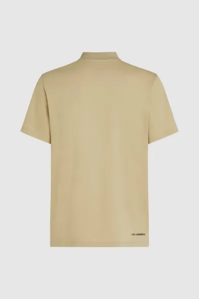 Tričko Karl Lagerfeld Ikon Jersey Sslv Polo Twill