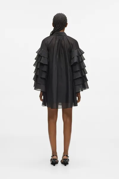 Šaty Karl Lagerfeld Fashion Boheme Dress Black