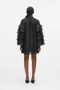 Šaty Karl Lagerfeld Fashion Boheme Dress Black