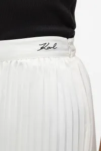 Nohavice Karl Lagerfeld Pleated Fluid Pants Pristine