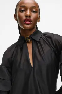 Šaty Karl Lagerfeld Fashion Boheme Dress Black