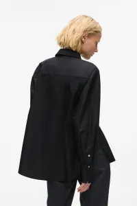 Košeľa Karl Lagerfeld Karl Daily Poplin Shirt Black