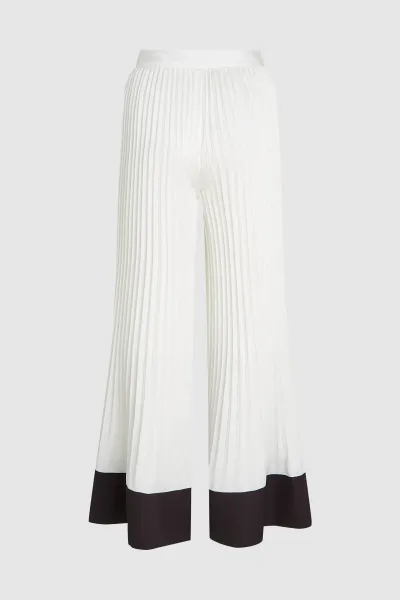 Nohavice Karl Lagerfeld Pleated Fluid Pants Pristine