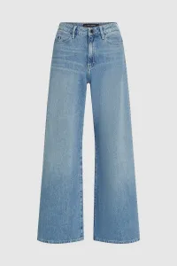 Džínsy Karl Lagerfeld Stud Detail Denim Pants Light Blue Denim
