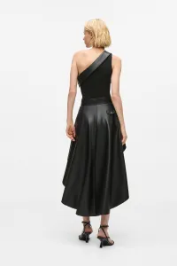Šaty Karl Lagerfeld Biker Detail Dress Black