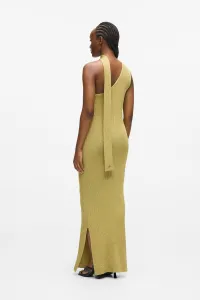 Šaty Karl Lagerfeld Lurex Knit Dress Light Gold