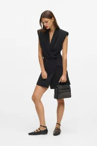 Šaty Karl Lagerfeld Fashion Blazer Dress Black