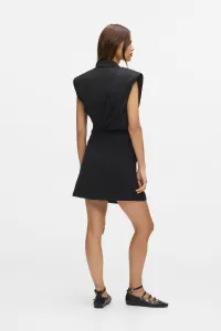 Šaty Karl Lagerfeld Fashion Blazer Dress Black