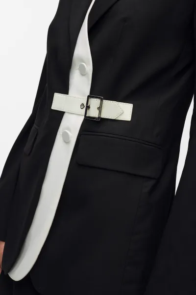 Sako Karl Lagerfeld Bw Essential Blazer Black/White