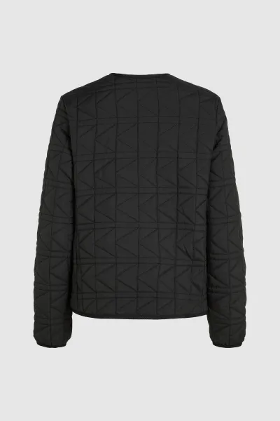 Bunda Karl Lagerfeld K Quilt Lightweight Jacket Black