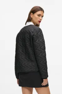 Bunda Karl Lagerfeld K Quilt Lightweight Jacket Black