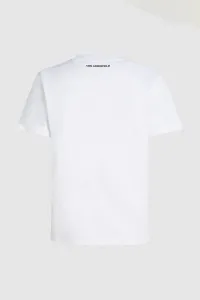 Tričko Karl Lagerfeld Portrait T-Shirt White