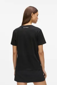 Tričko Karl Lagerfeld Portrait T-Shirt Black