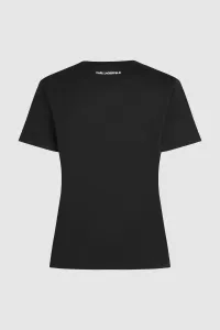Tričko Karl Lagerfeld Portrait T-Shirt Black