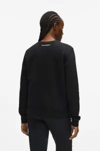 Mikina Karl Lagerfeld Ikon Signature Choupette Sweat Black