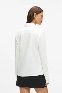 Košeľa Karl Lagerfeld Logo Tape Jersey Shirt White