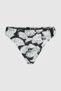 Plavky Karl Lagerfeld Fan Aop Hl Hw Cheeky Bottom Fan-Black