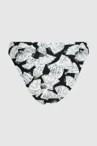 Plavky Karl Lagerfeld Fan Aop Hl Hw Cheeky Bottom Fan-Black